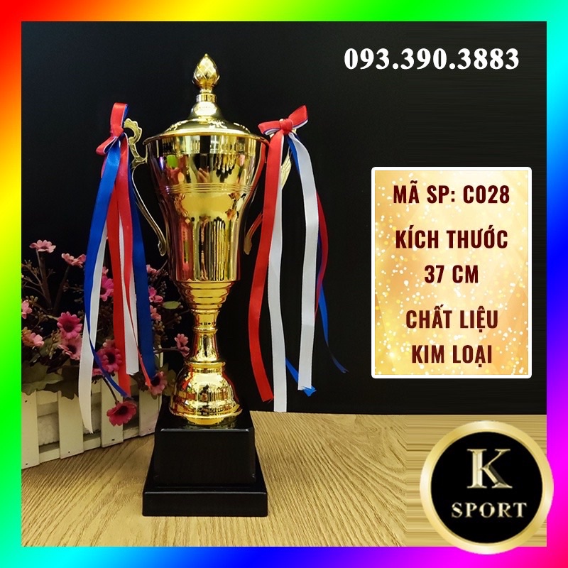 Cúp vàng cúp thể thao bóng đá lưu niệm kỉ niệm chương pha lê tặng vinh danh sỉ lẻ giá rẻ