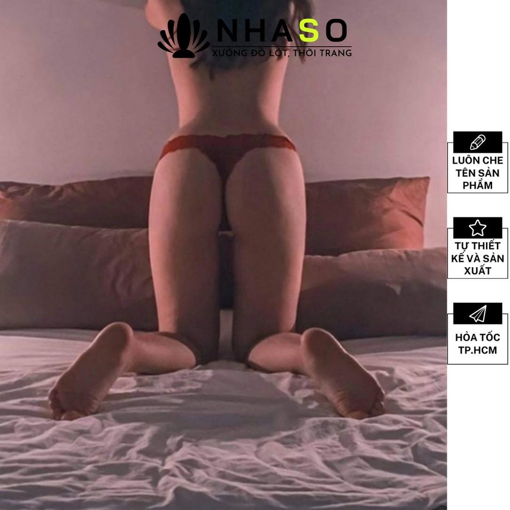 Quần lót lọt khe ren sexy🔥QL90 họa tiết hoa 9 màu cổ điển mẫu T gợi cảm Nhà Sò