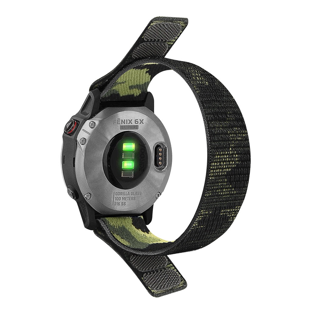 Dây Đeo Nylon 26mm 22mm Cho Garmin Forerunner 955 935 745 945 LTE S62 S60 / instinct 2 45mm