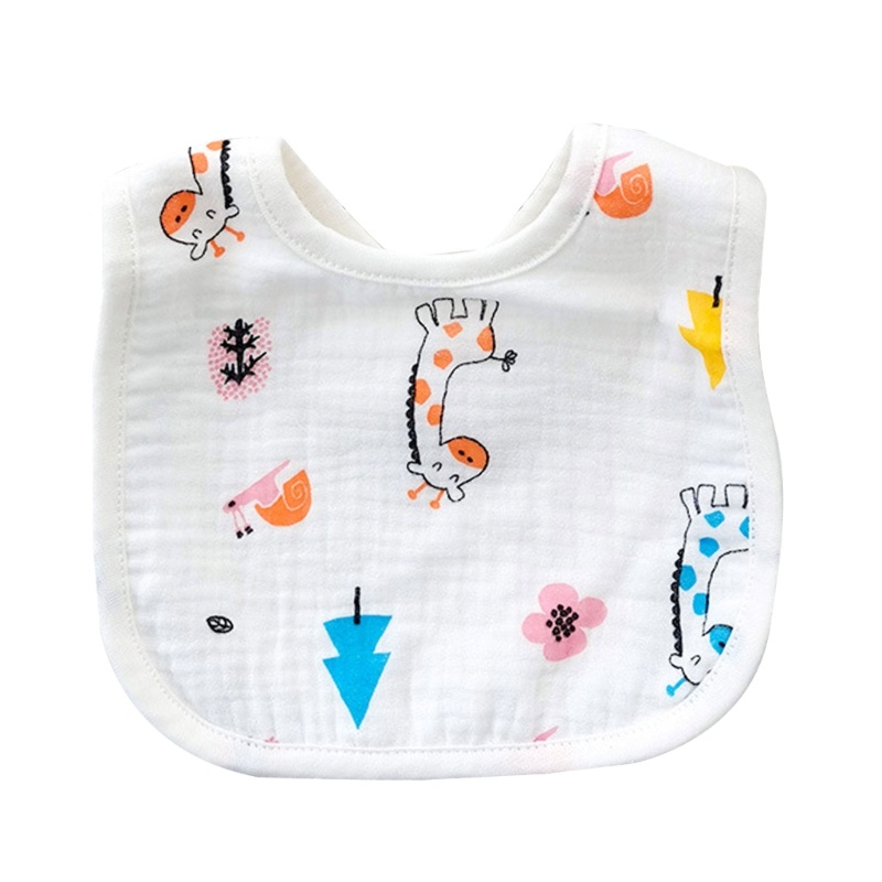 Khăn Choàng Cotton Mỏng In Họa Tiết Hoạt Hình Cho Bé Sơ Sinh