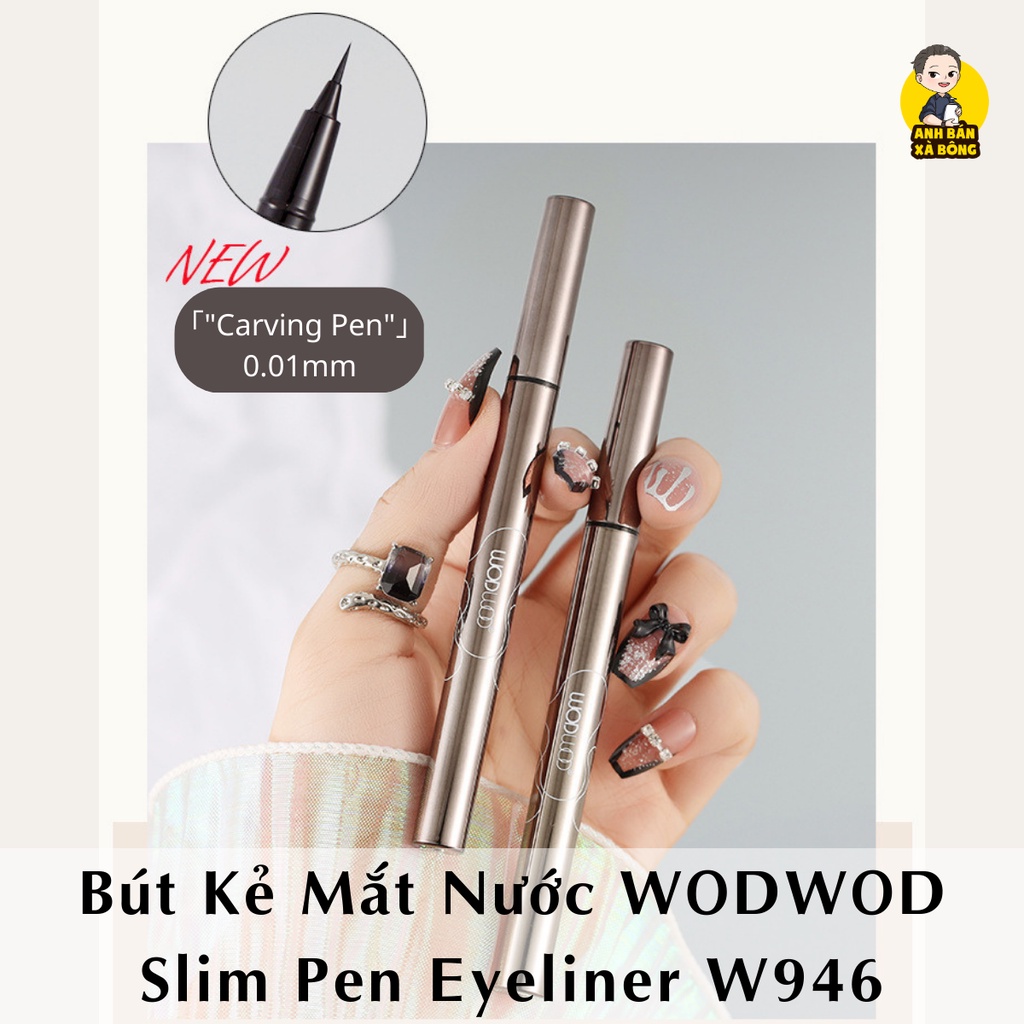 Bút Kẻ Mắt Nước WODWOD Slim Pen Eyeliner W946