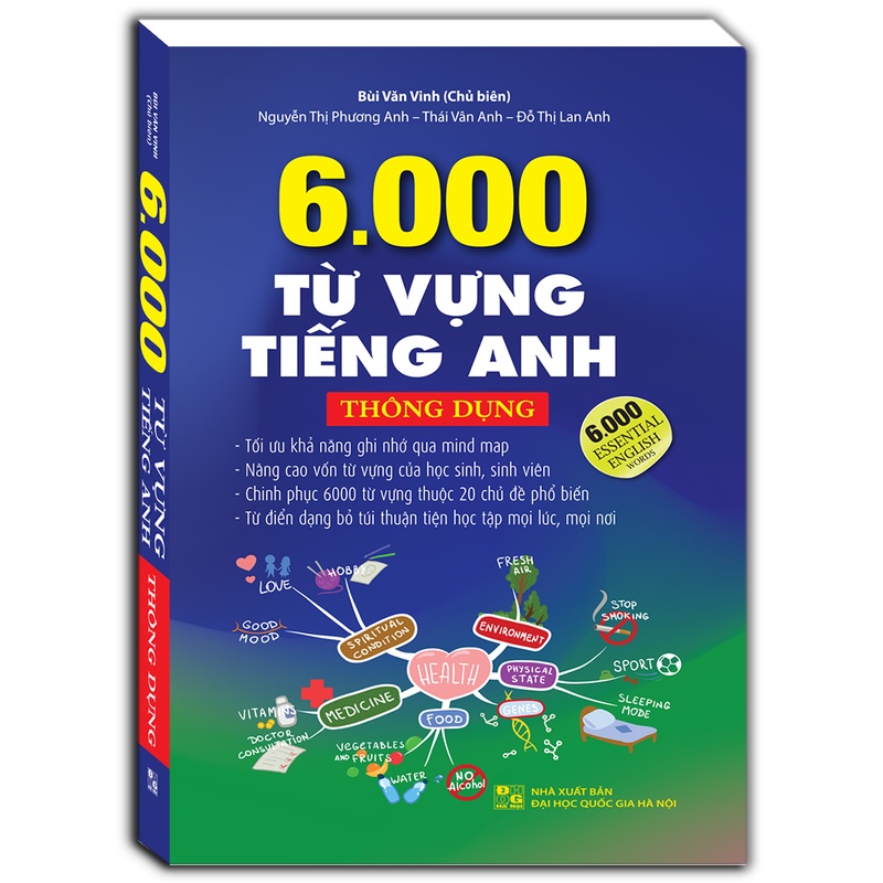 Sách - 6000 từ vựng tiếng anh thông dụng (mềm) 2023