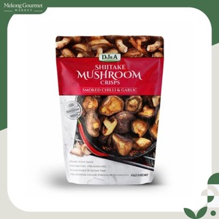 Nấm hương sấy giòn tỏi ớt dj&a 65g