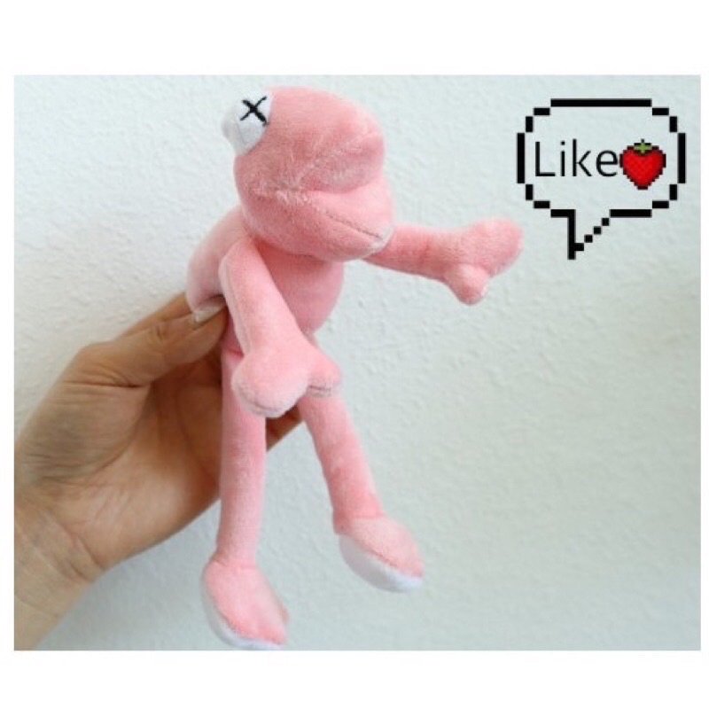 Móc khóa gấu bông ếch chân dài bông treo balo túi xách móc khóa dễ thương Balo Ulzzang Unisex