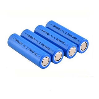 Pin sạc 18650 3.7v-4.2v 2800mah màu xanh dương