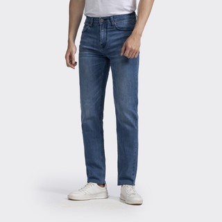 Quần jean nam INSIDEMEN ống đứng phom dáng Slim Fit vừa vặn thoải mái chất bò co dãn IJN01601