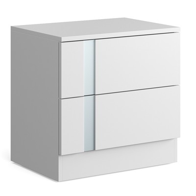 RYAN, Tủ lưu trữ đồ dùng 2 ngăn kéo DRA_257, 55x70x54cm, tủ gỗ Scandi Home