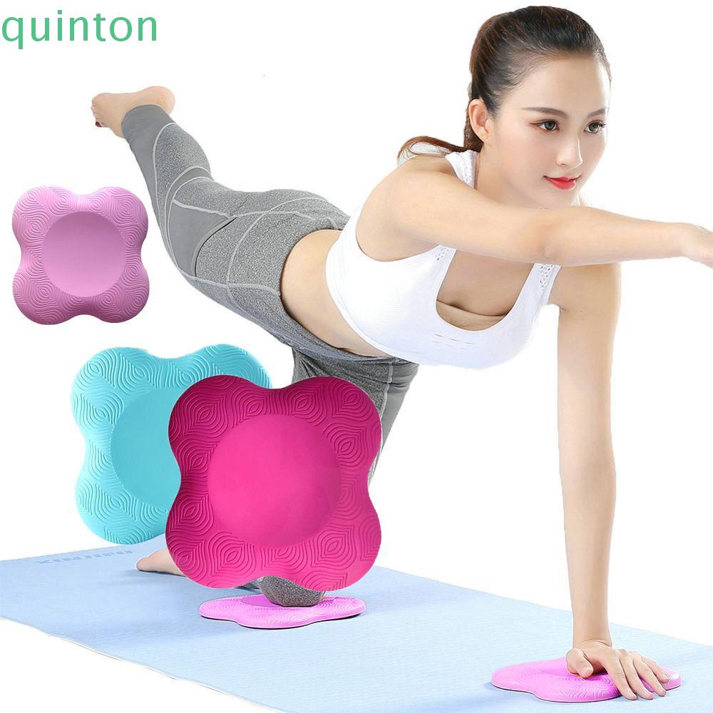 Đệm Bảo Vệ Khuỷu Tay / Đầu Gối Bằng Pu Siêu Nhẹ Chống Trượt Siêu Bền Tiện Dụng Cho Người Tập Yoga