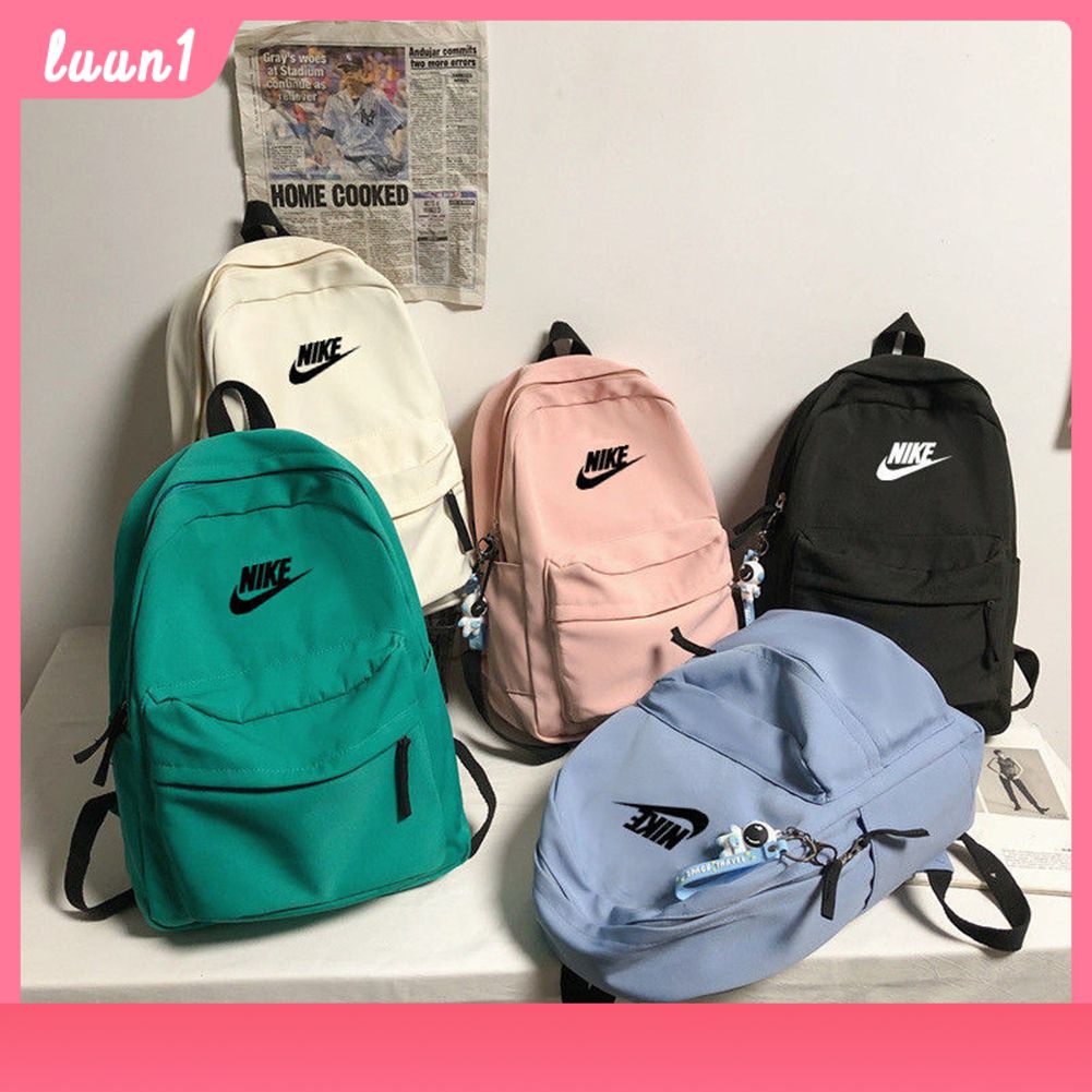 Hàng Có Sẵn Ba Lô Thương Hiệu Thời Trang Mới Nike Cặp Sách Học Sinh Trung Học Cơ Sở Nữ Hàn Quốc Thời Trang Ba Lô Cặp Đôi Phong Cách Harajuku Thanh Toán Khi Nhận Hàng