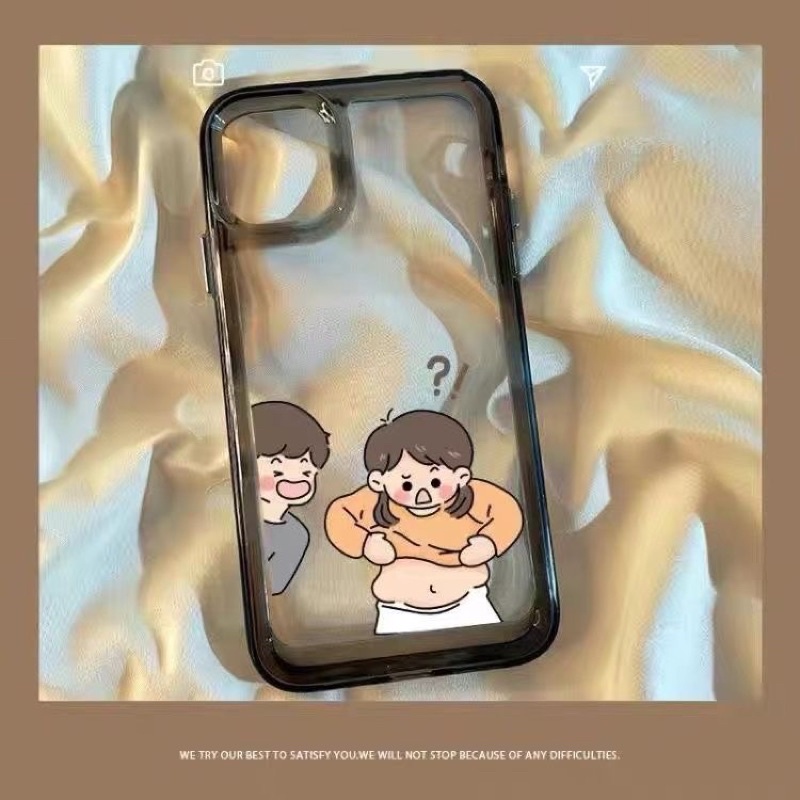 Ốp lưng iphone dành cho các cặp đôi yêu nhau hoạt tiết nam nữ hoạt hình khoe múi khoe mỡ cute , Ốp đôi tình yêu