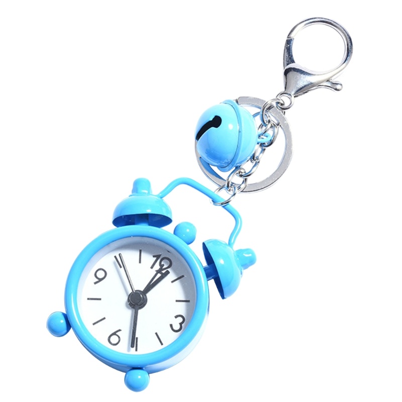 Đồng Hồ Báo Thức Mini Có Móc Khóa Hợp Kim Cho Cặp Đôi