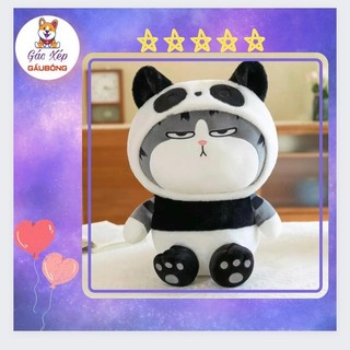 Gấu bông Mèo áo gấu trúc Panda