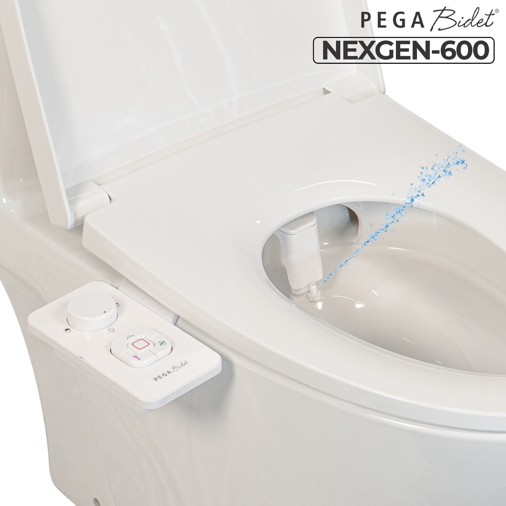 Vòi Xịt Rửa Vệ Sinh Thông Minh PEGA Bidet NEXGEN Thế Hệ Mới, 2 Vòi Rửa Có Vòi Chuyên Dụng Cho Nữ - Dòng bán chạy tại Mỹ