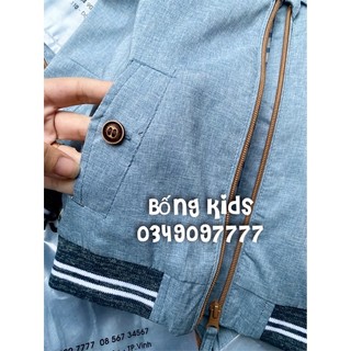 Áo Bomber Bé Trai Vải Gió N