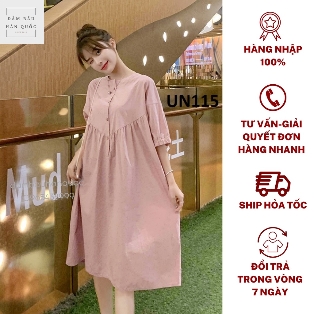 Đầm sơ mi dáng suông hàng mới về
