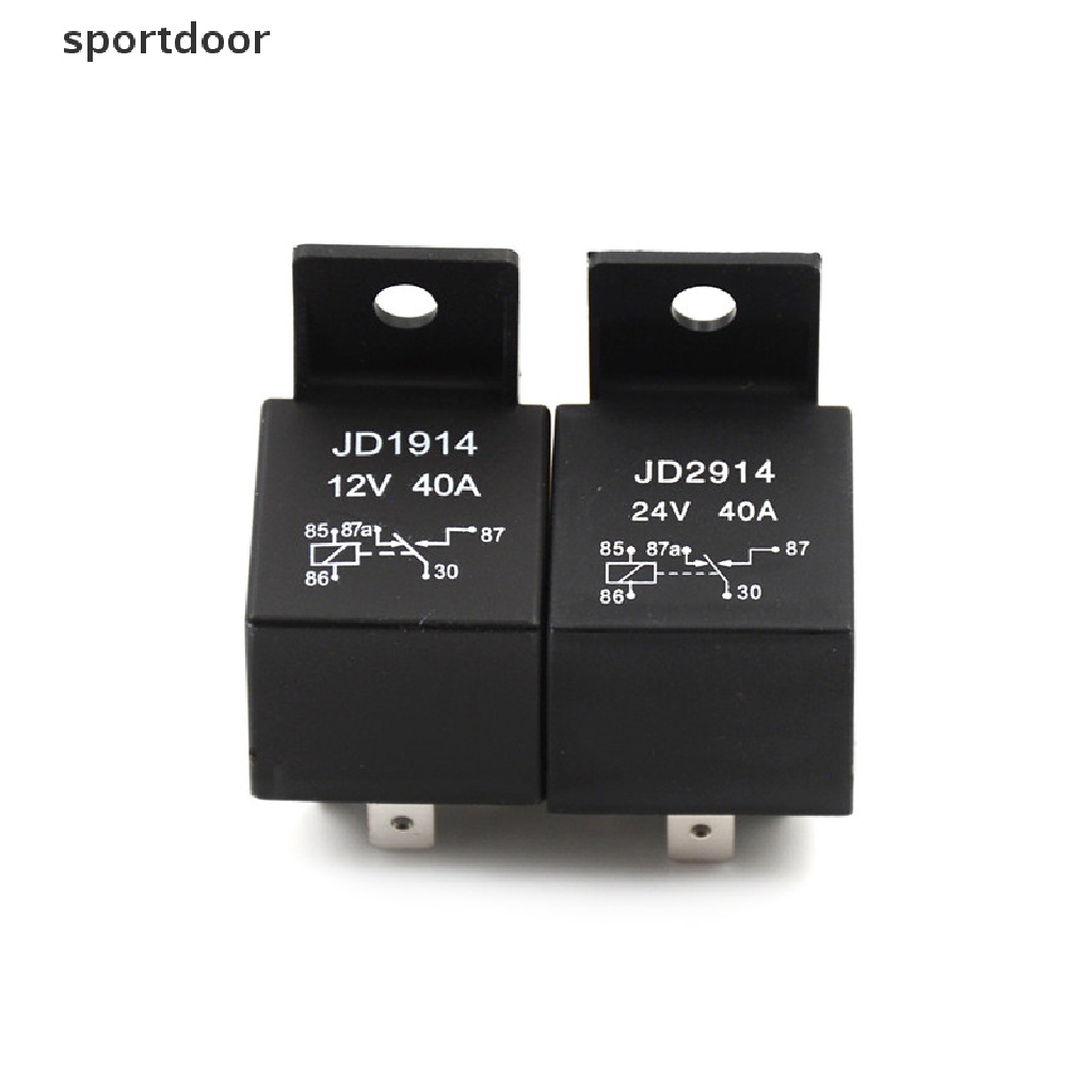Rơ Le Ô Tô 5 Pin 40A DC 12V / 24V Chuyên Dụng