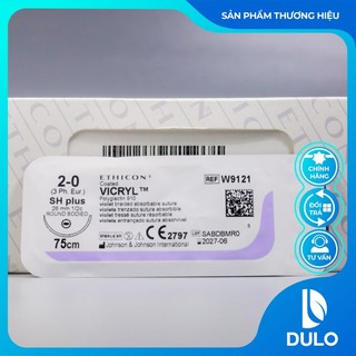 Chỉ phẫu thuật Vicryl 2/0 ( Combo 6 sợi)