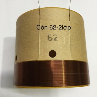 coil (côn) loa bass 62 2 lớp phíp chống nhiệt .-Linh kiện thay thế sửa chữa loa