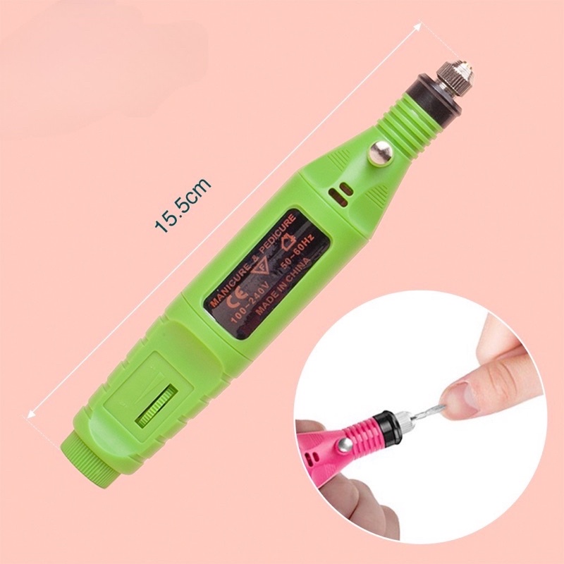 Máy mài móng mini - Máy mài móng cầm tay chuyên dụng trong ngành nail
