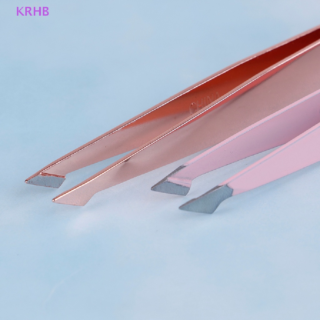 Nhíp Tỉa Lông Mày Bằng Thép Không Gỉ Tiện Dụng Chất Lượng Cao