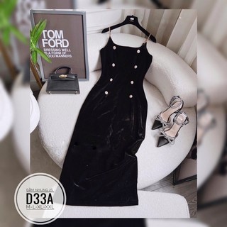 BIGSIZE Đầm nhung 2S D33A