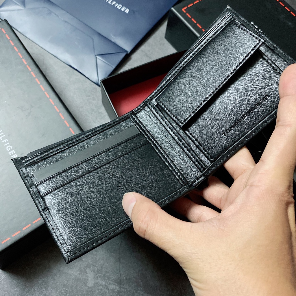 Set TM ví sọc giữa + nịt vuông trơn - S261