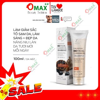 GEL RỬA MẶT SINH HỌC COLLAGEN+ TỎI ĐEN 100ml LANGCE DÀNH CHO NAM