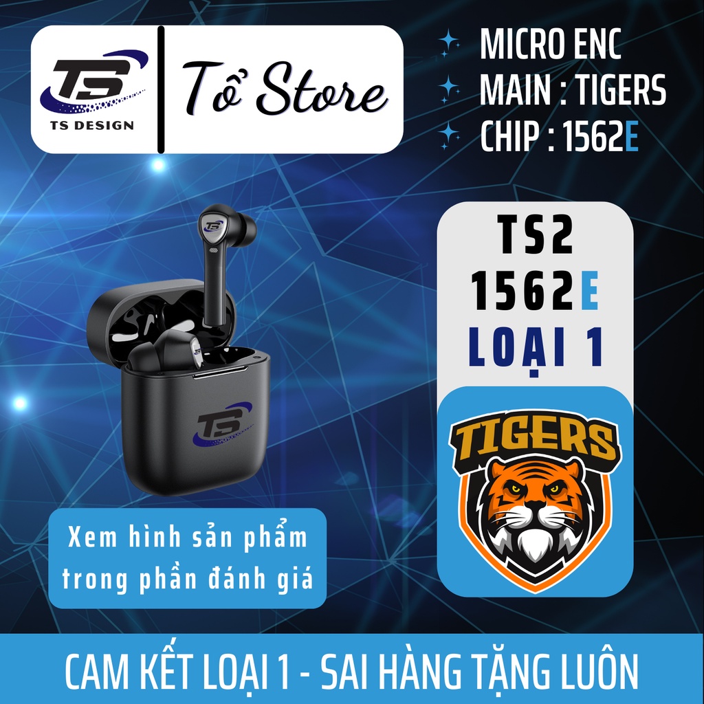 1562E - Tai Nghe Bluetooth TS2 - Full Chức Năng - Tháo Tai Ngắt Kết Nối