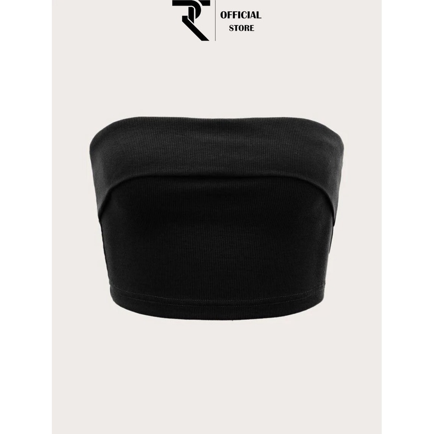 Áo croptop TR Design thiết kế quây ngang không dây ôm body lên dáng cực đẹp