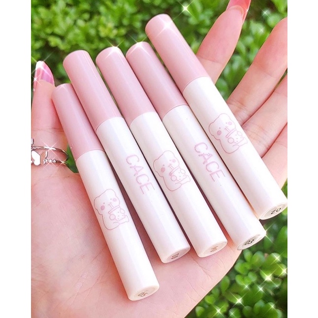 Set son môi 5 Cây son kem Cace siêu xinh lâu trôi