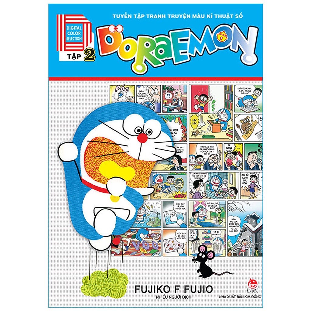 Sách - Tuyển tập tranh truyện màu kĩ thuật số Doraemon (6 quyển)