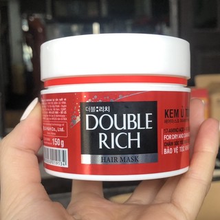 Kem ủ tóc Double Rich dưỡng tóc khỏe mượt 150g