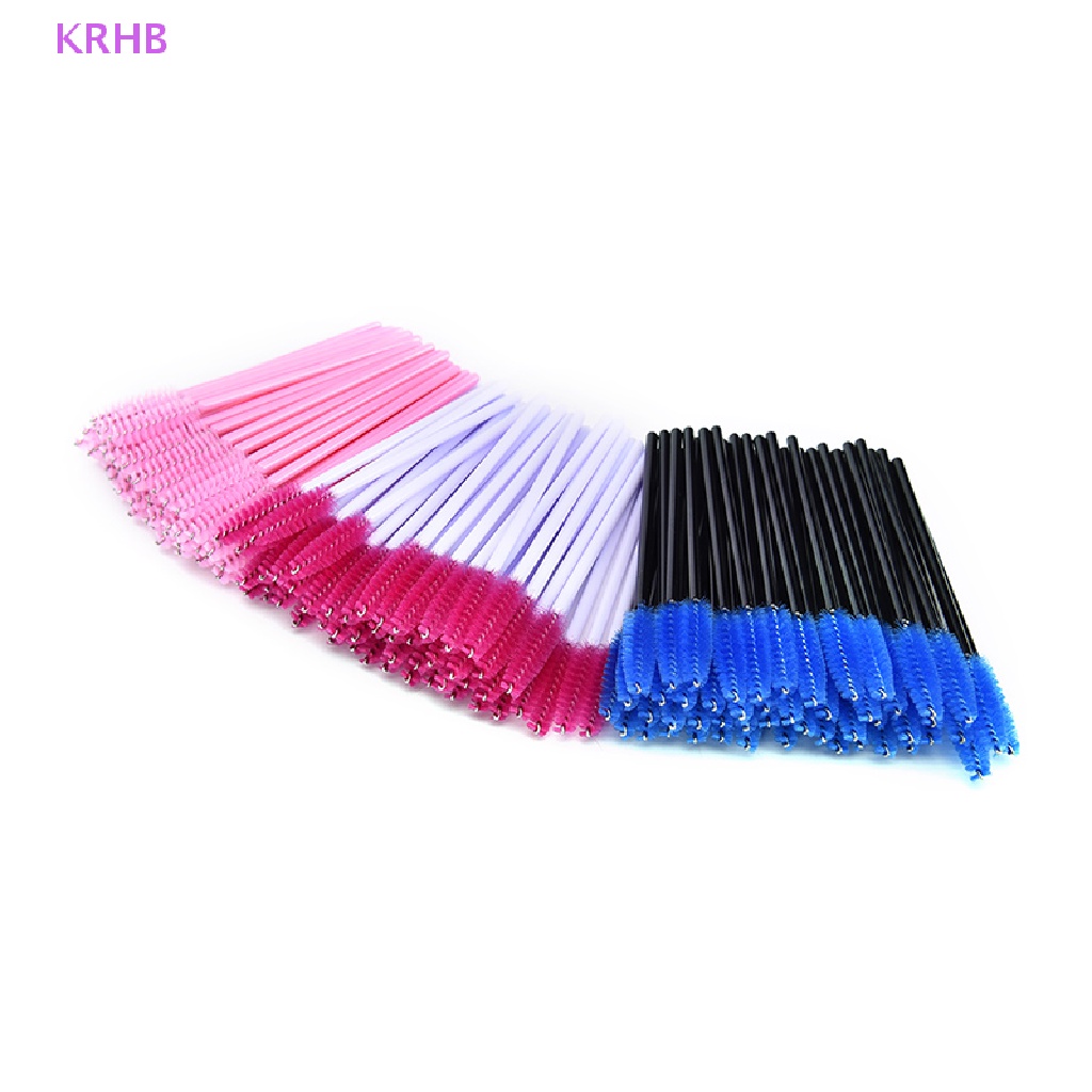 Set 50 Cọ Chuốt Mascara Trang Điểm Lông Mi Dùng Một Lần Tiện Dụng Mới