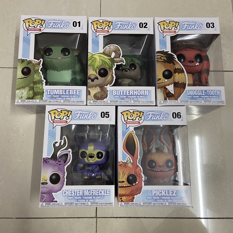 Mô hình Funko Box Monters (chính hãng, real)