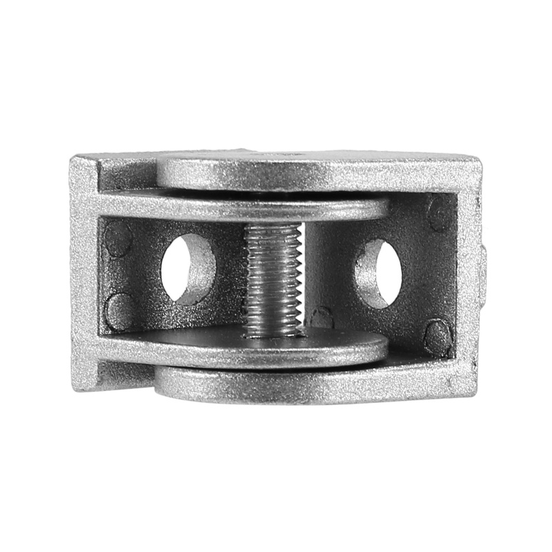 Đầu nối khớp xoay linh hoạt bằng hợp kim 2 cái 'Lot cho hồ sơ đùn nhôm tiêu chuẩn Eu 2020