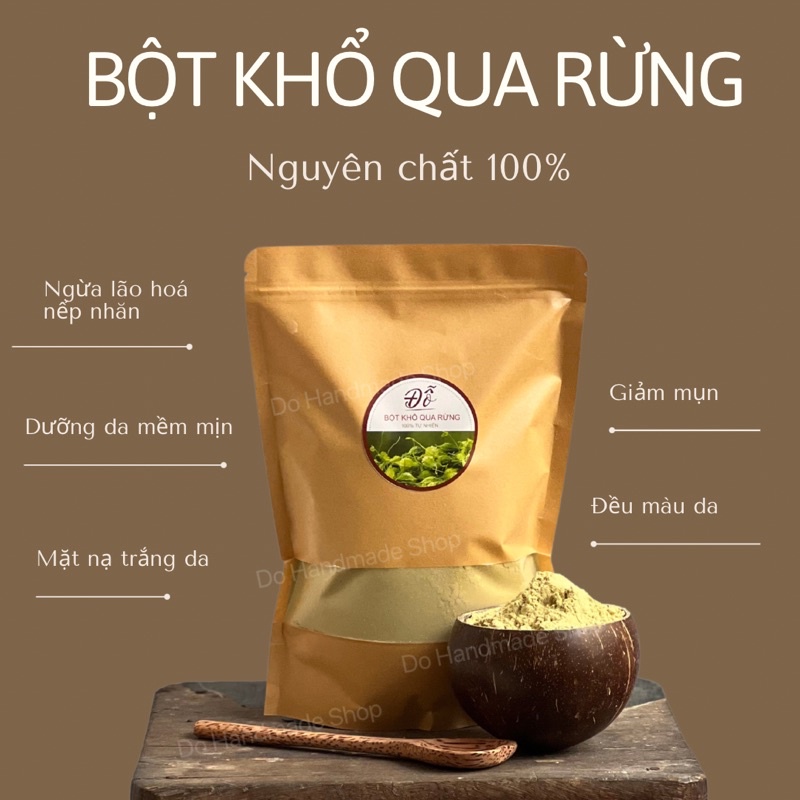 Bột khổ qua rừng làm đẹp HandMade nguyên chất 100%