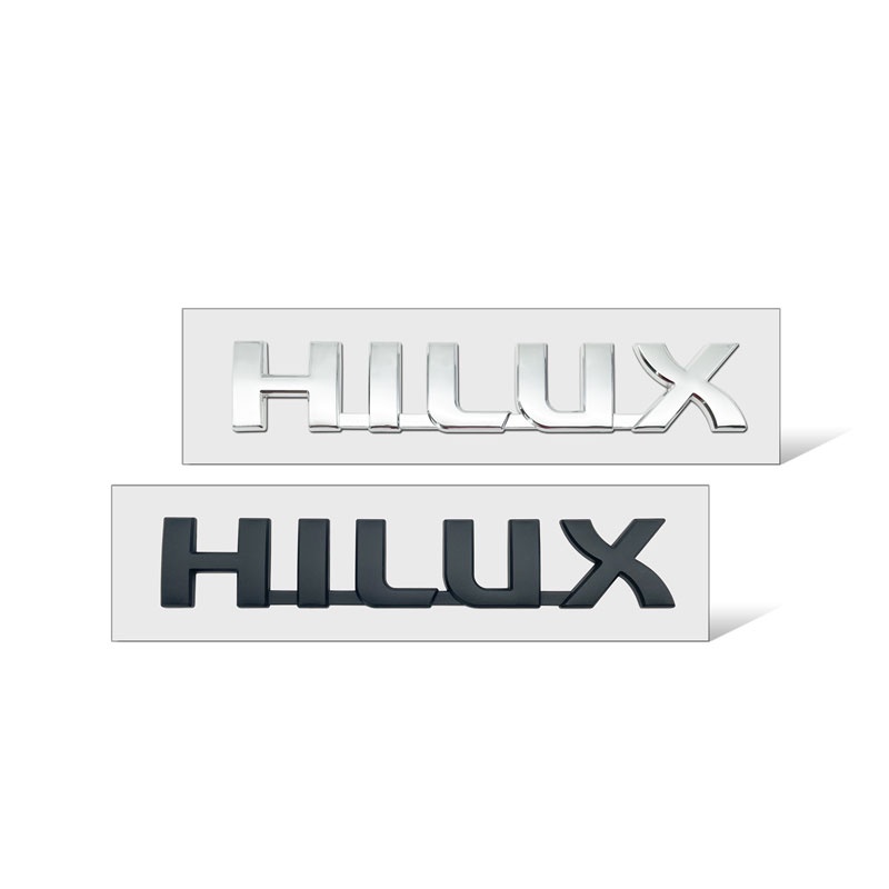Logo 3D Bằng Nhựa ABS Trang Trí Xe Hơi Toyota HILUX
