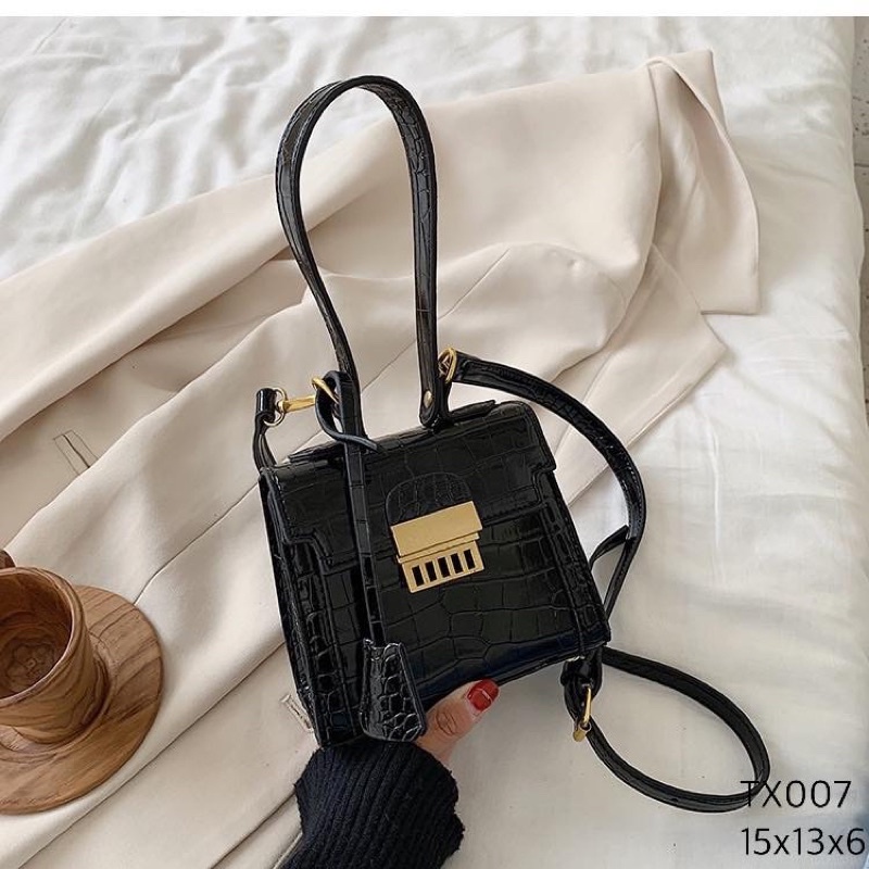 XẢ KHO Túi Da Vân Rắn Hàng QC