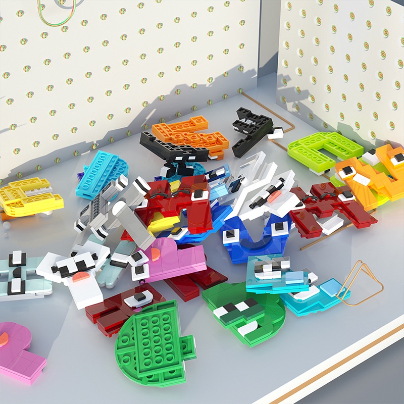 26Pcs Alphabet Lore Mô hình