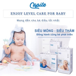 TÃ DÁN TRẺ EM CAPILE Size NB (Sơ sinh - 5kg) 60 miếng