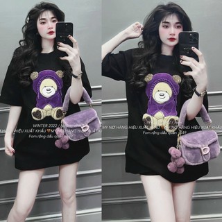 áo phông gấu tim xù