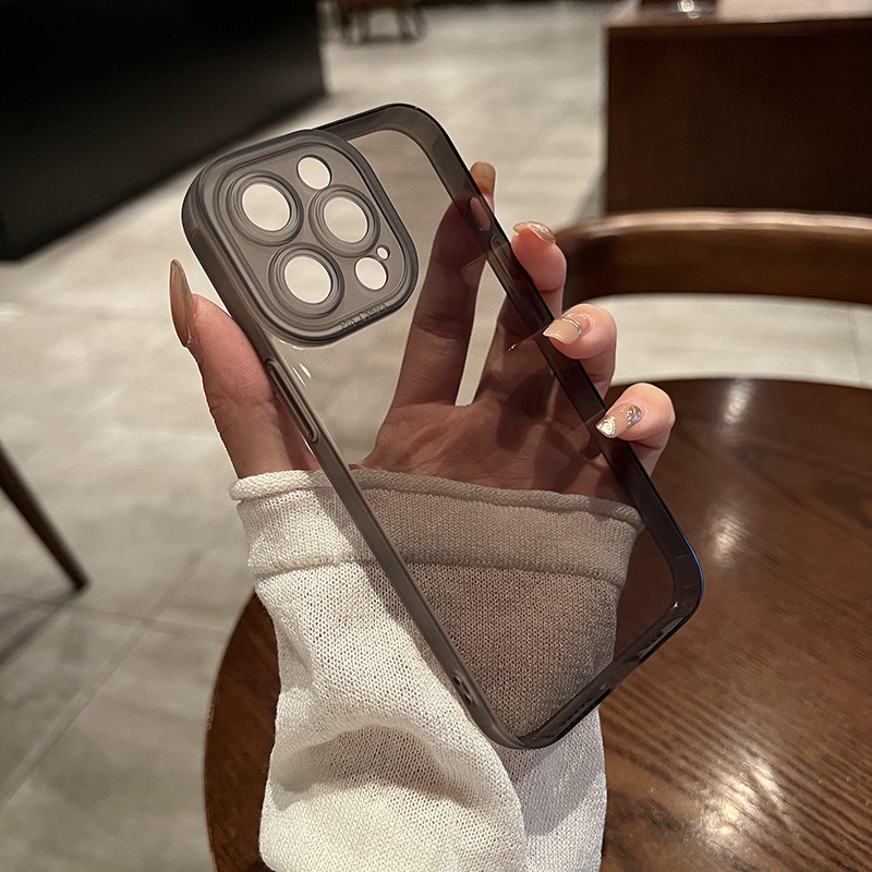 Ốp Điện Thoại Silicon Mềm Trong Suốt Cho iPhone 7 8 Plus X Xs Max Xr 11 12 13 14 Pro Max Plus