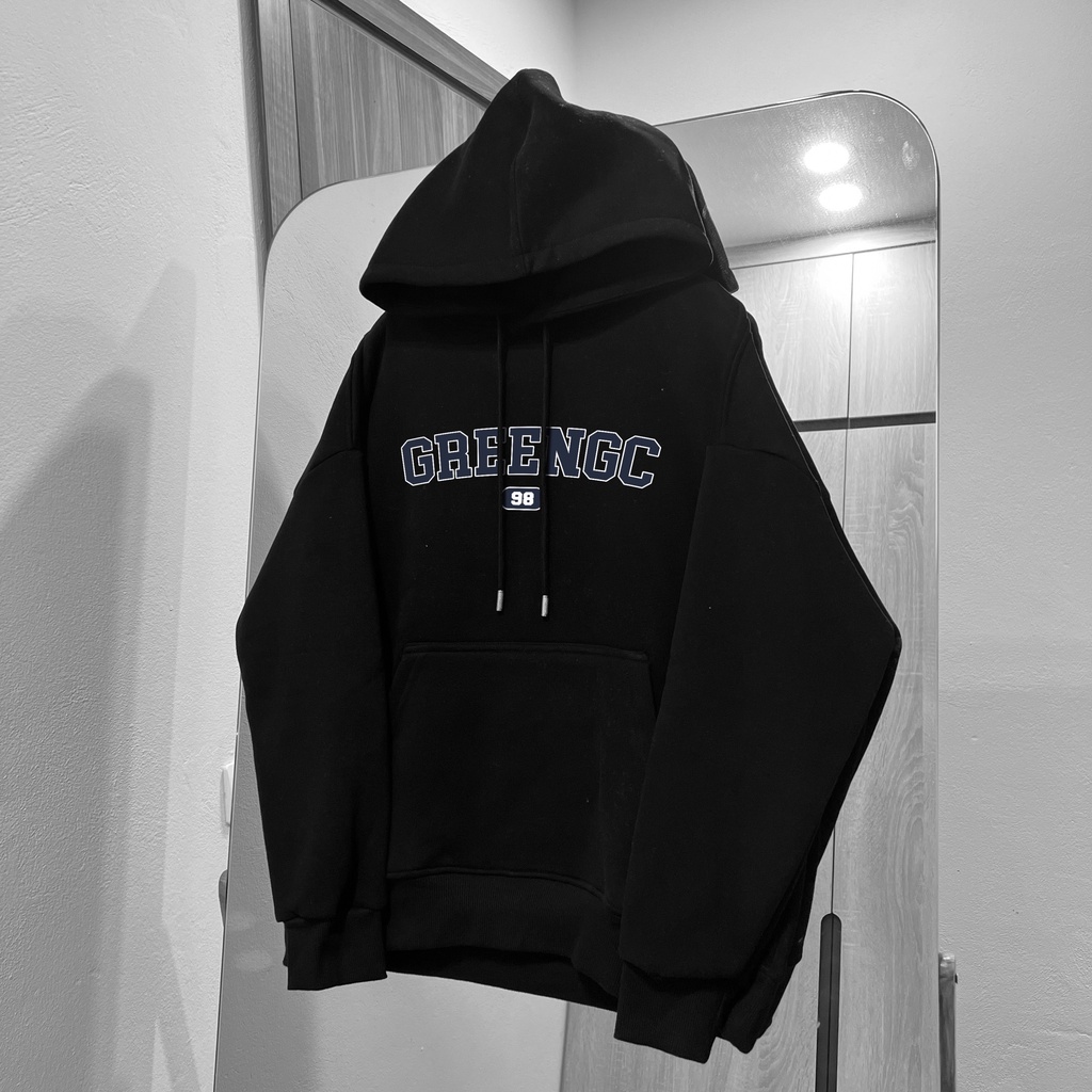 Áo Hoodie lót lông nam nữ MEANSTORE nỉ có mũ basic unisex form rộng rãi mềm mại dày dặn Ulzzang