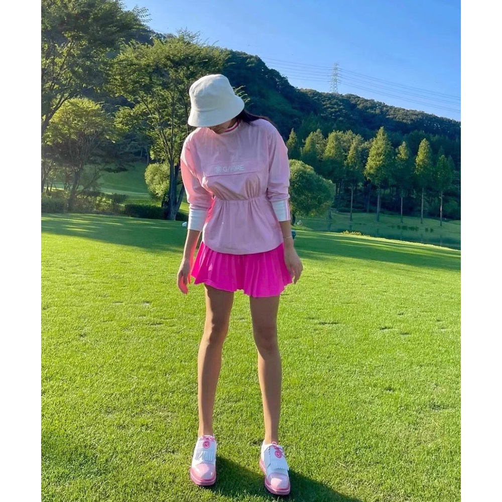 Áo golf nữ G4 new shop golf hồng nhung
