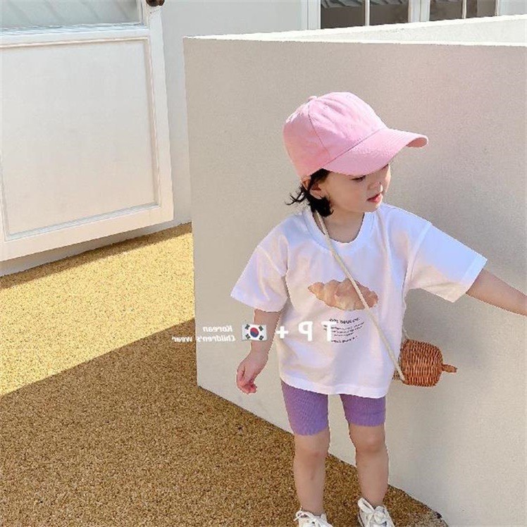 Set 4 quần legging đùi trơn cho bé, combo 4 quần legging ngắn cho bé gái