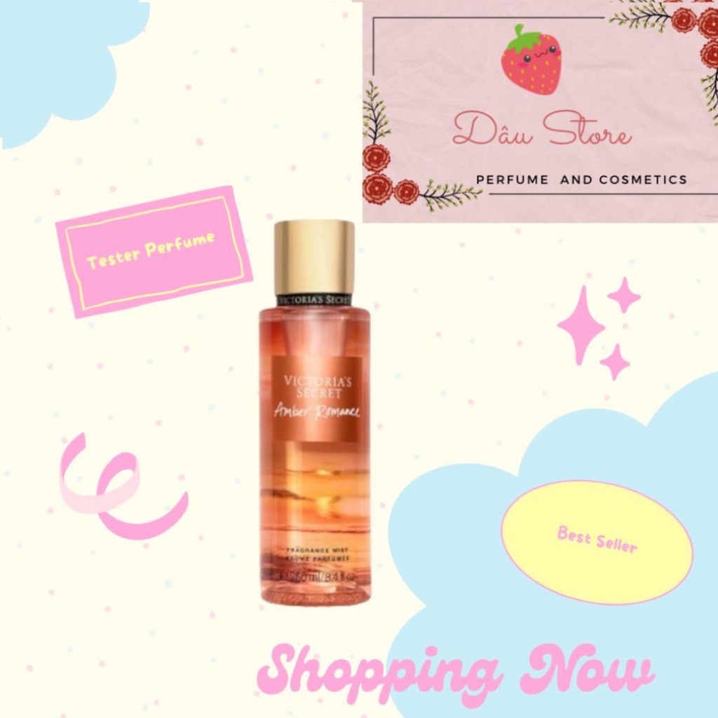 Xịt thơm victoria Amber Romance