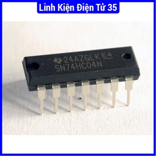 Linh kiện IC 74HC04 DIP 14 (Hex Inverter)