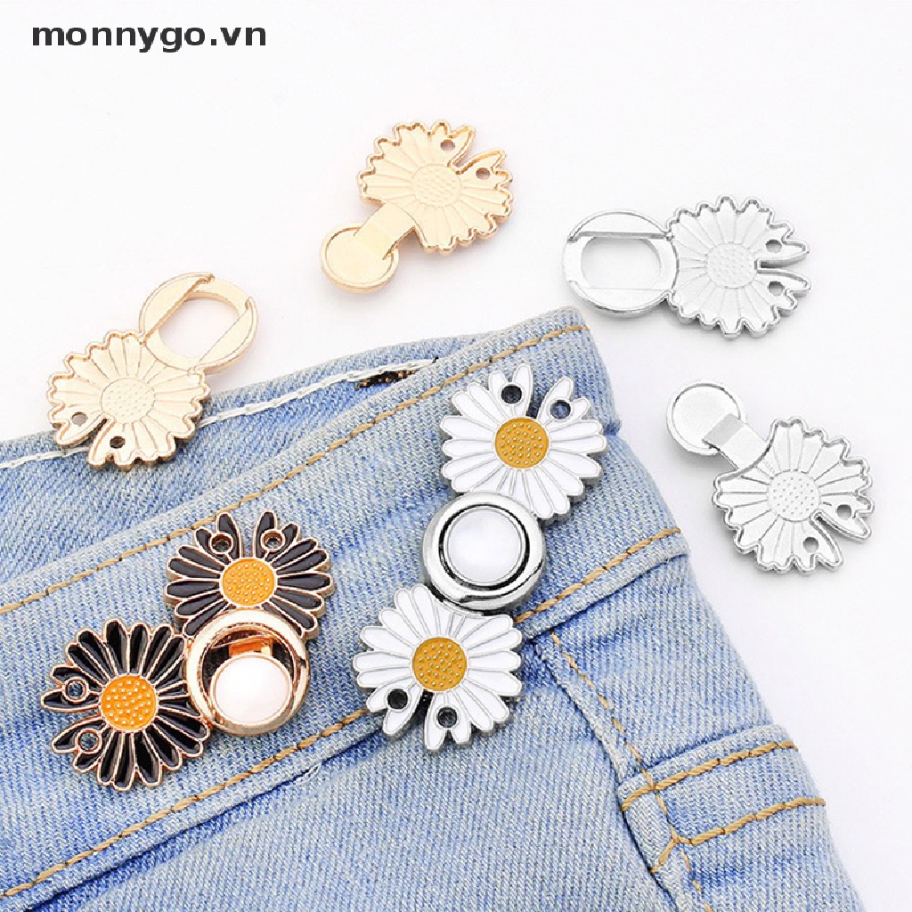 1 Kẹp Thắt Lưng Quần Jean / Váy Jean Bằng Kim Loại Tùy Chỉnh Thời Trang Cho Nữ
