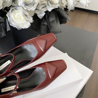 ORDER 🎀 Giày cao gót gắn tag mũi nhọn 7cm