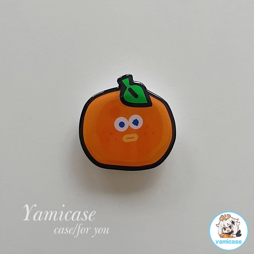 Giá Đỡ Điện Thoại Dạng Túi Khí Hình Hamburger Trái Cây Hoạt Hình Sáng Tạo